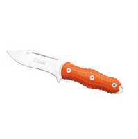 Alli Dive 12 knife - White Inox - Blade Length 12 cm - Orange - KV-AALD12-O - AZZI SUB (ONLY SOLD IN LEBANON)